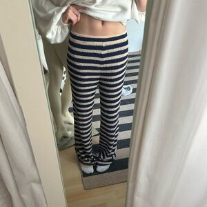 Anthropologie Beachy Striped Pants